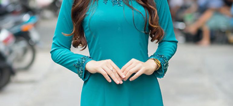 Áo dài đi tiệc 4