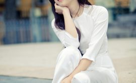 Áo dài trắng nữ sinh 1
