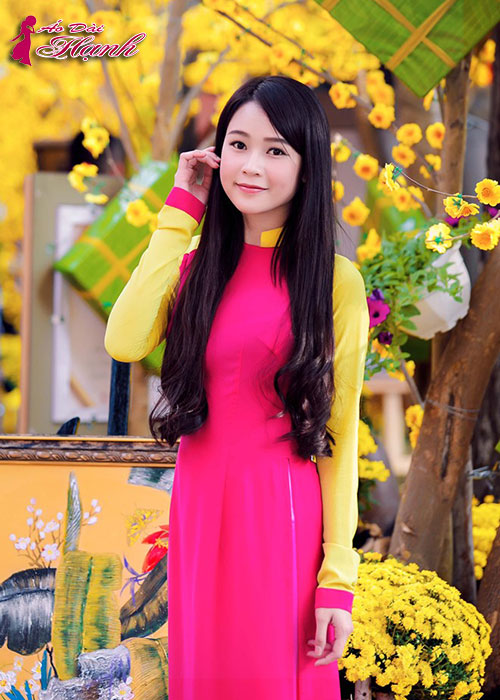 Áo dài chụp hình Tết 1