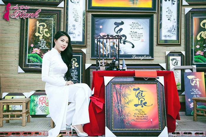 Áo dài chụp hình Tết 14