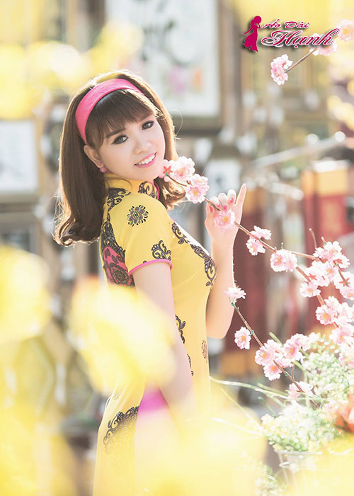 Áo dài chụp hình Tết 3