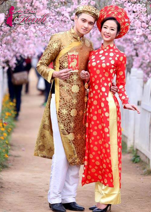 Áo dài chụp hình Tết 6