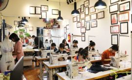 Nhận đào tạo học viên may áo dài
