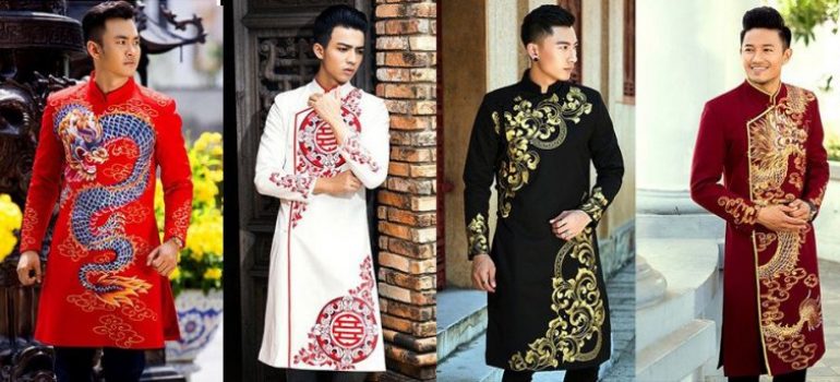 May áo dài nam đẹp tại TPHCM