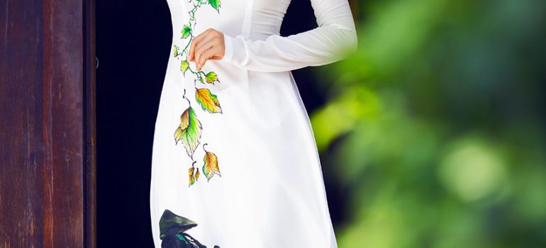 các kiểu cổ áo dài đẹp